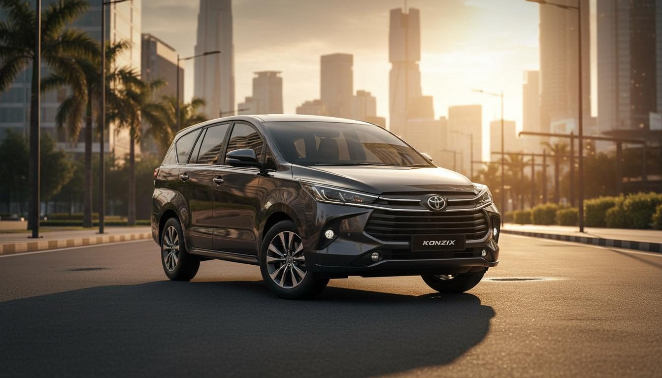 Sewa Innova Jakarta - Toyota Innova di jalanan kota Jakarta