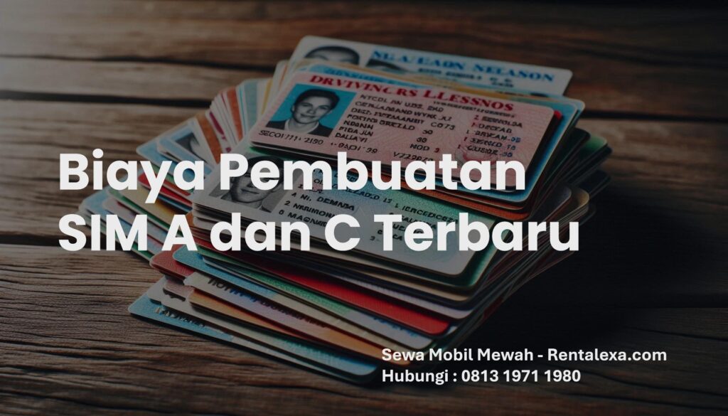 Biaya Pembuatan SIM A dan C Terbaru